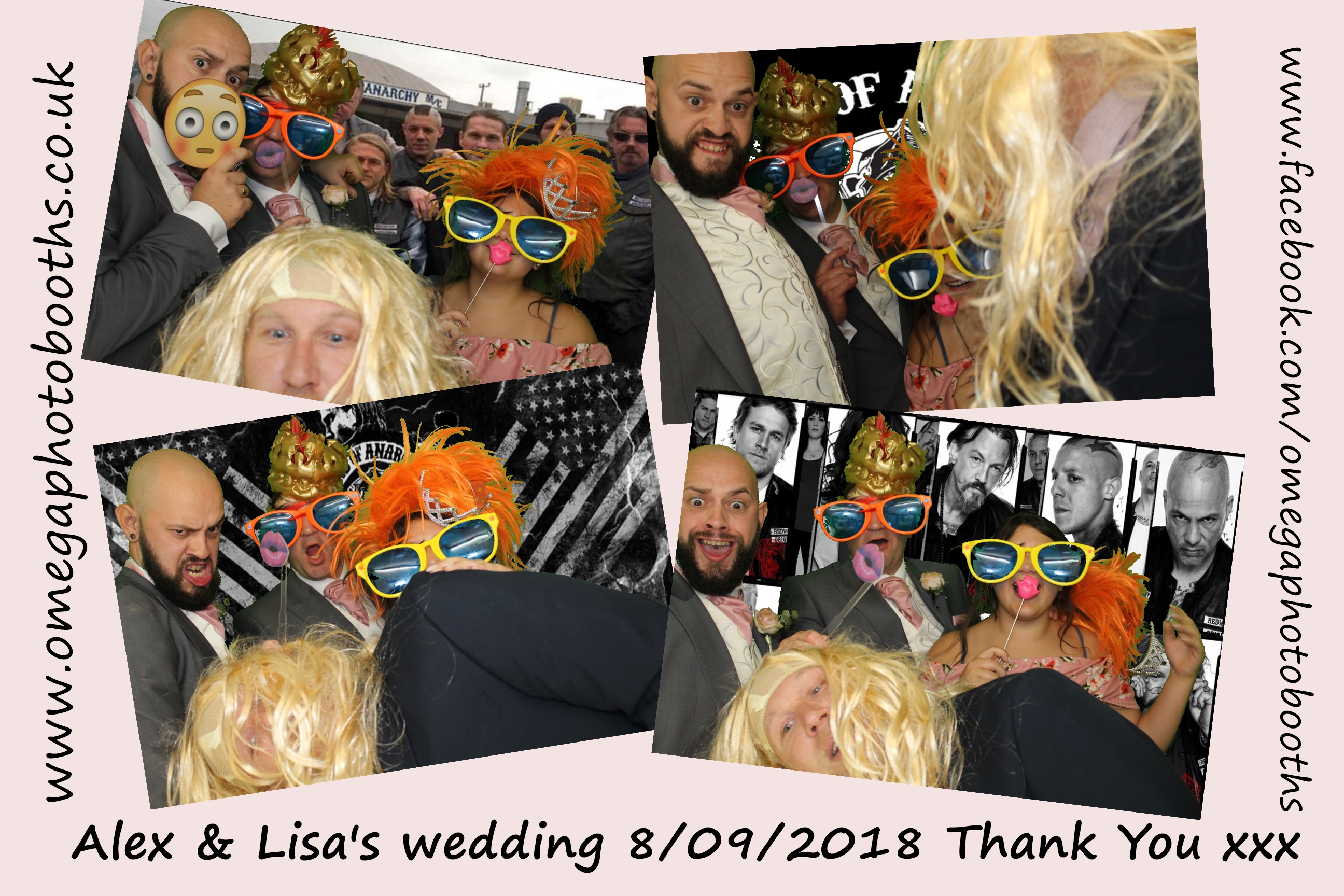 Alex & Lisa's Wedding | View more photos from the event at gallery.omegaphotobooths.co.uk/u/Omega-Photobooths/Alex-Lisas-Wedding